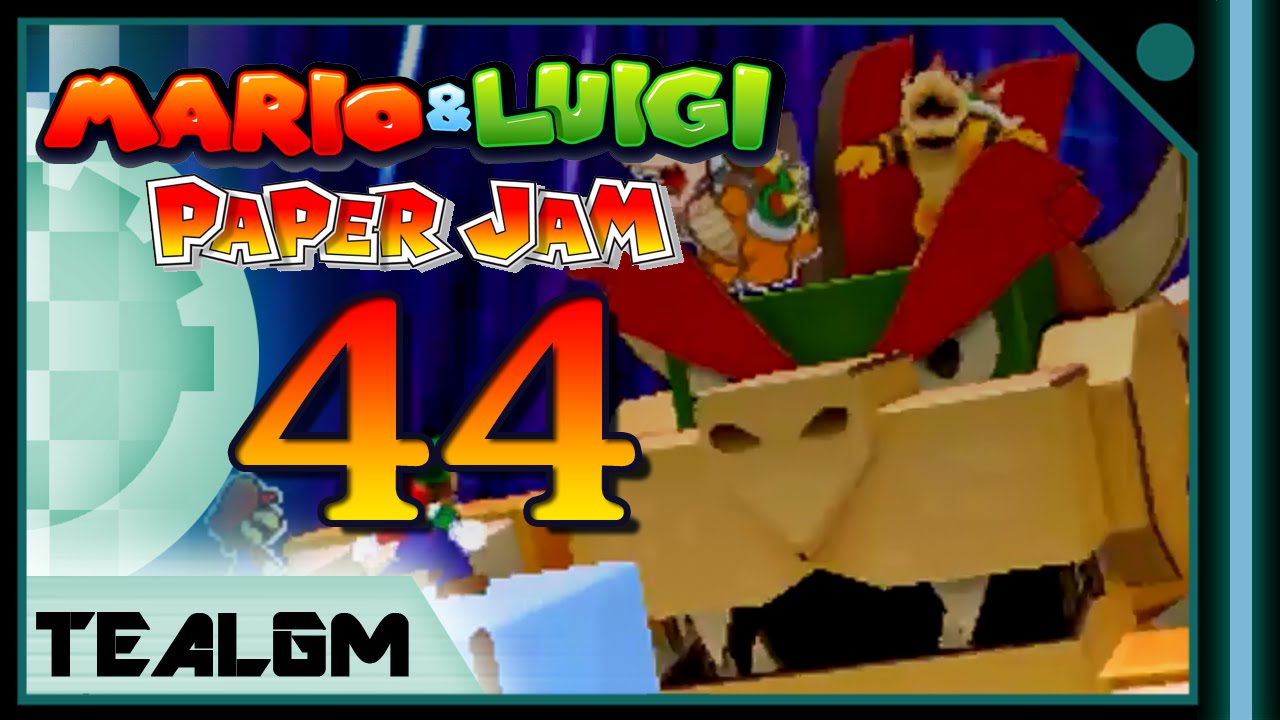 Mario & Luigi: Paper Jam Bros. - Part 44: Papercraft Bowser Boss!