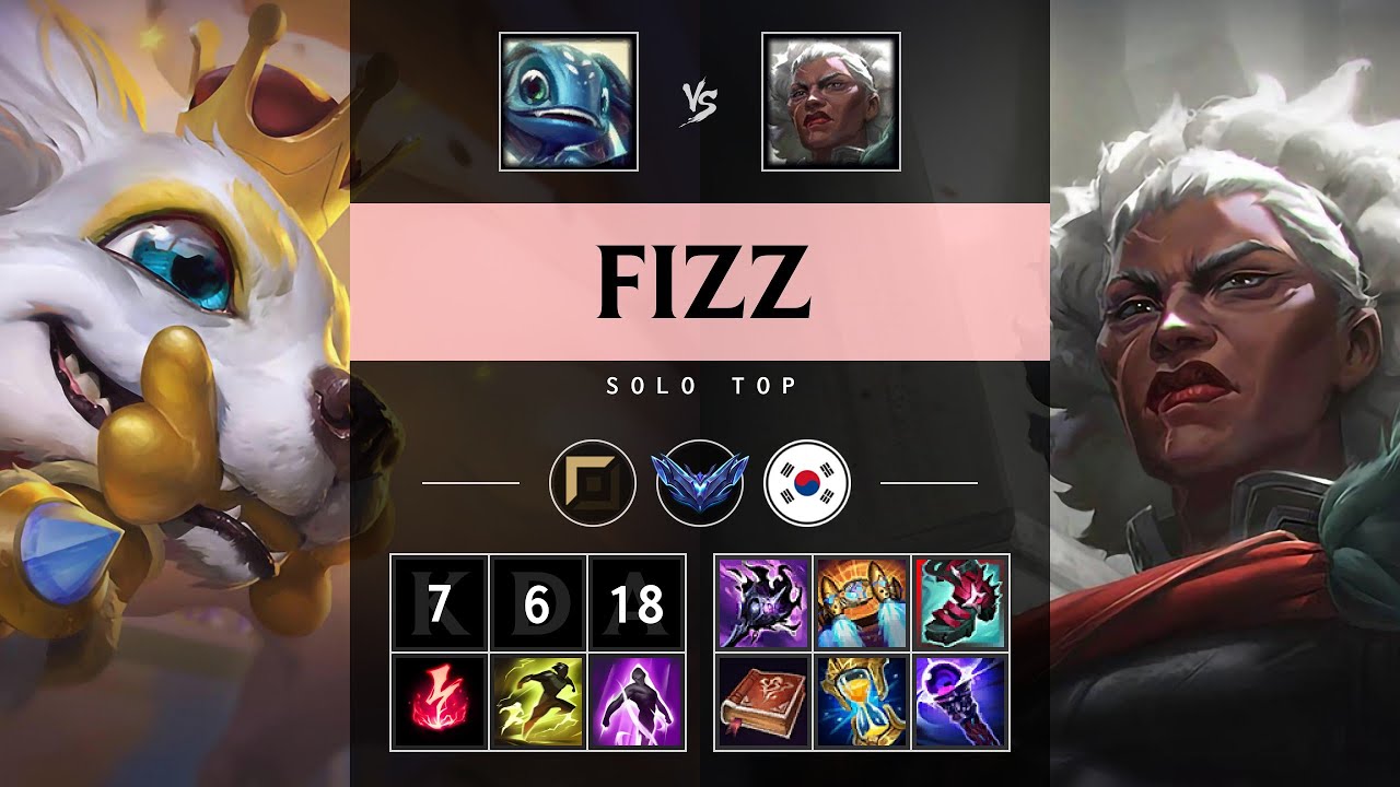 Fizz Top vs Ambessa - KR Diamond Patch 25.13