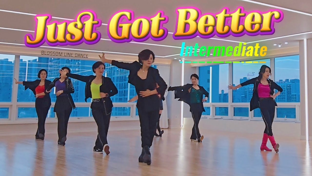 Just Got Better Line dance/Intermediate/저스트 갓 베러 라인댄스 #일요작품트레이닝반