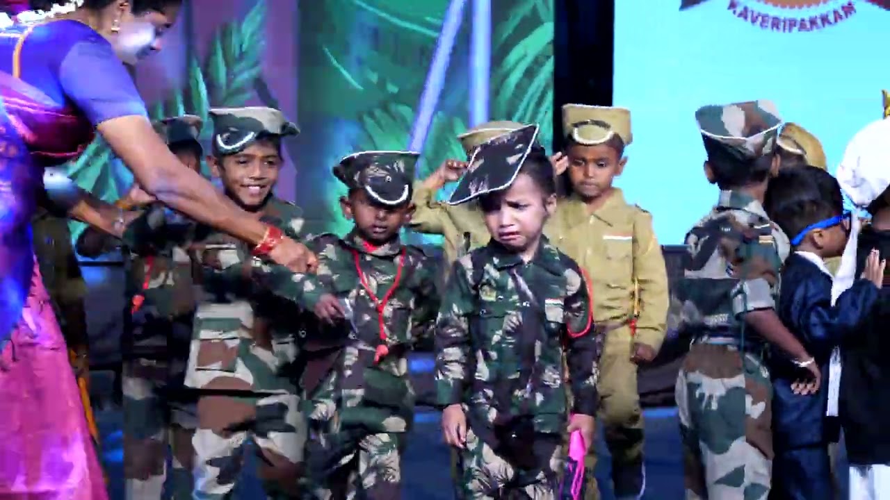 Sri Vivekanandha Vidhyalaya School Kaveripakkam Annual Day 2025-26- LKG Fancy Fete
