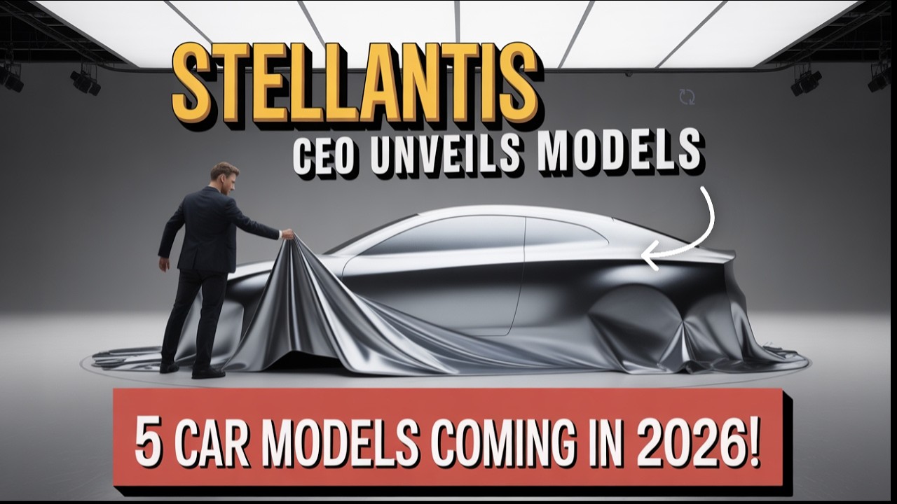 STELLANTIS CEO SPILLS 5 SECRET MODELS COMING IN 2026!