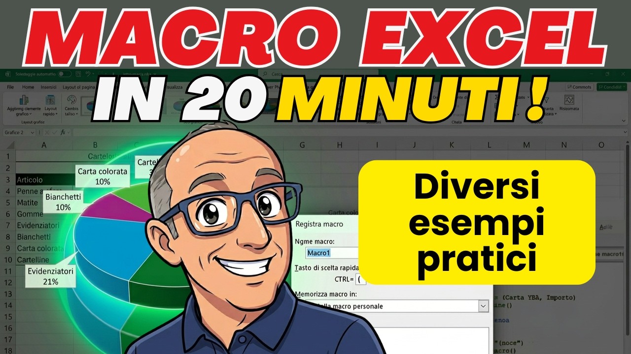 Macro Excel Tutorial Italiano 2026