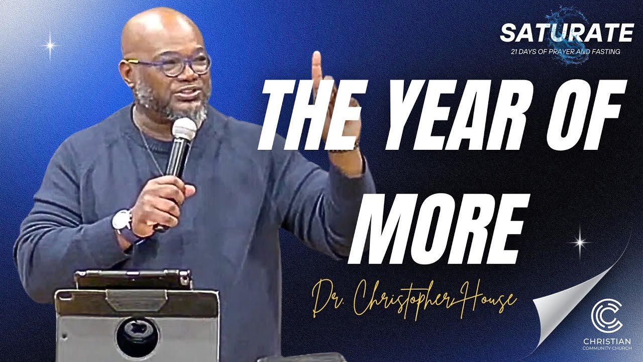 SATURATE ‘26: The Year of More || Dr. Christopher A. House