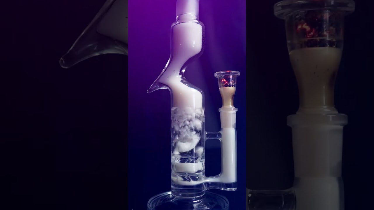 Are you ready for the storm that's about to hit? ⚡🌀 Our newest creation, the Tornado Bong 🌪️🥶