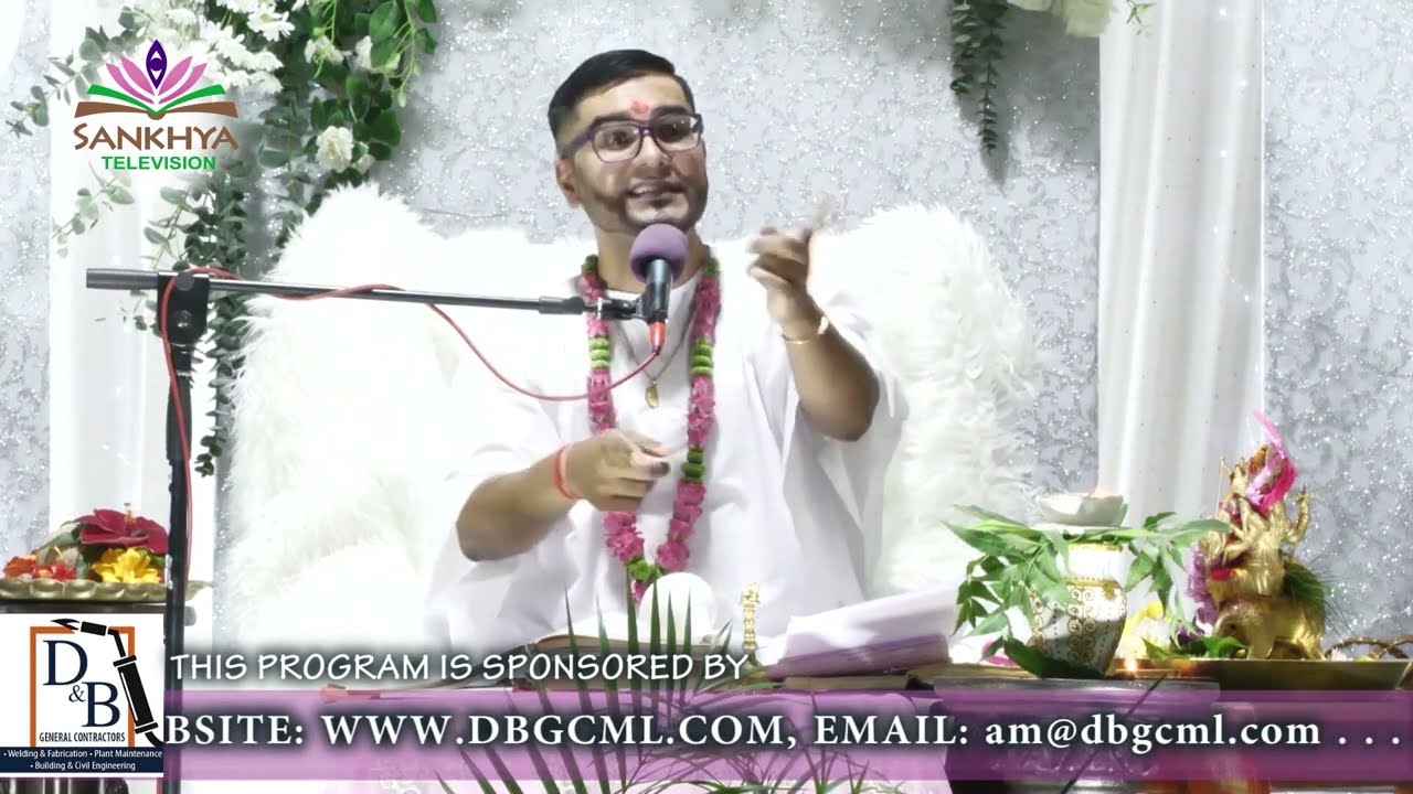Pundit Sunil Seetahal Maharaj - 2nd Night Ramayan Birthday Yagna 2023