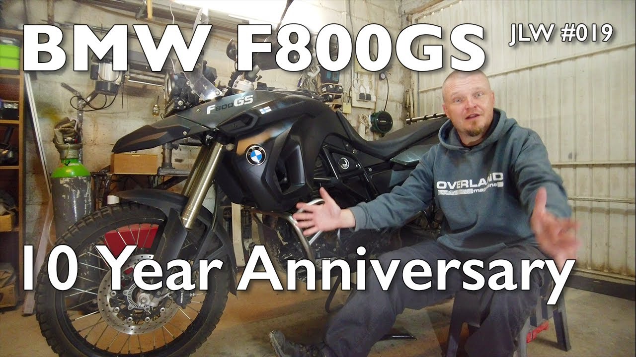 Десятилетний юбилей моего F800GS — JLW019