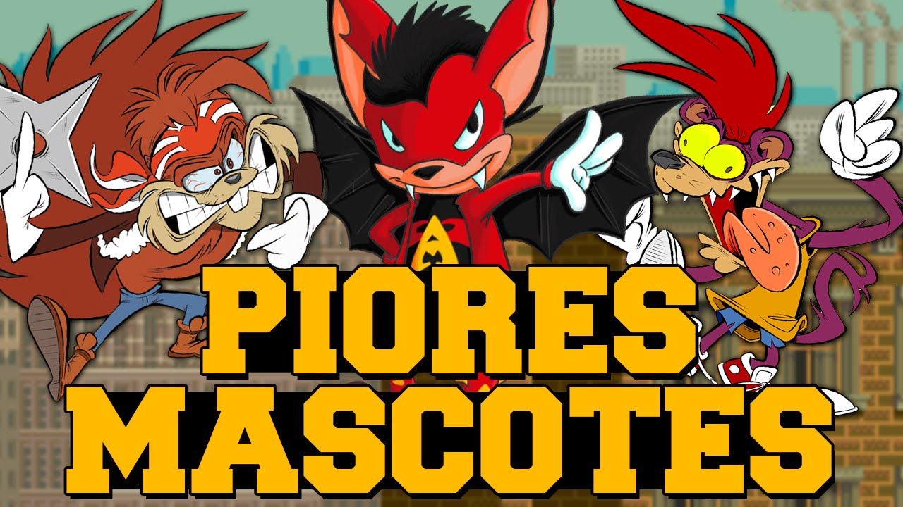 PIORES MASCOTES DOS GAMES
