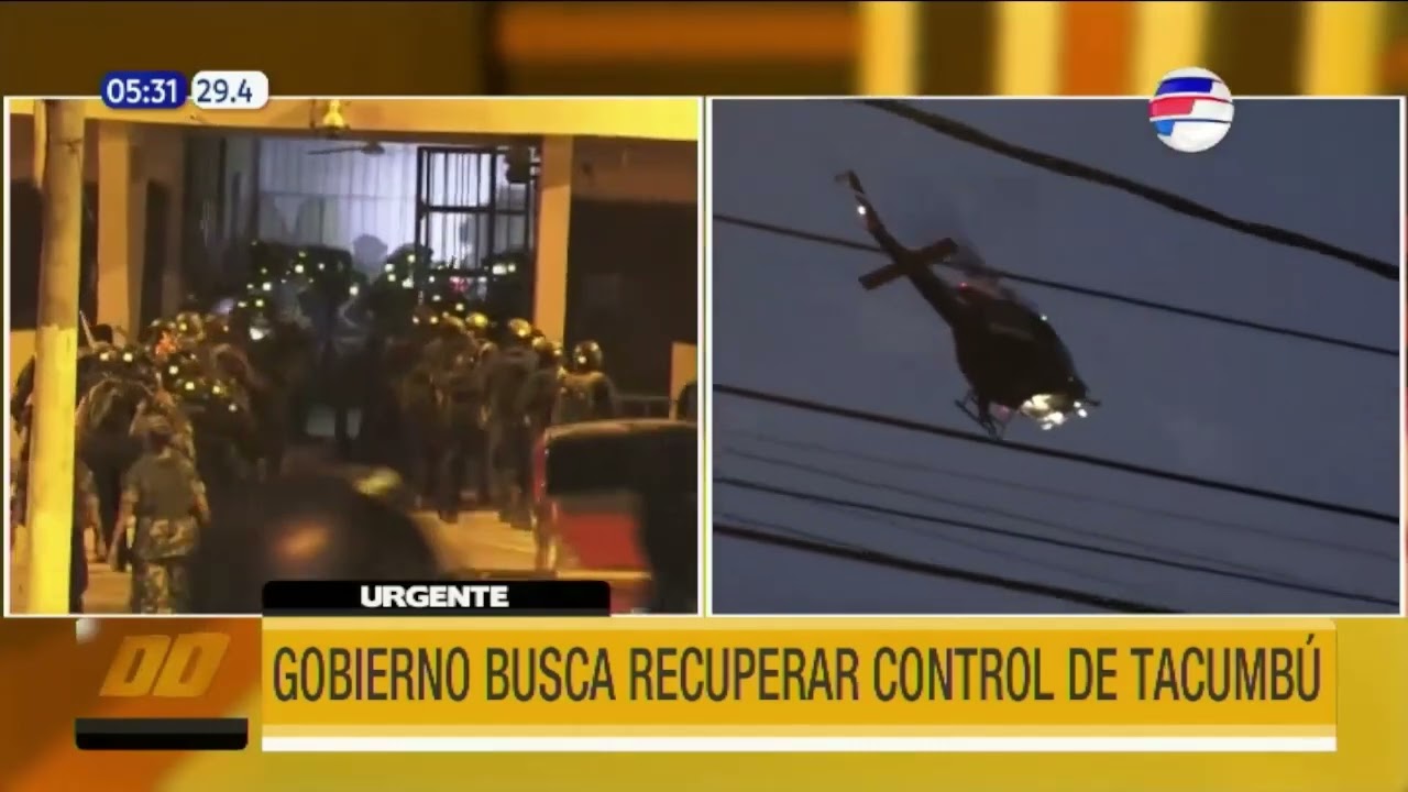 Operativo busca recuperar el control de Tacumbú