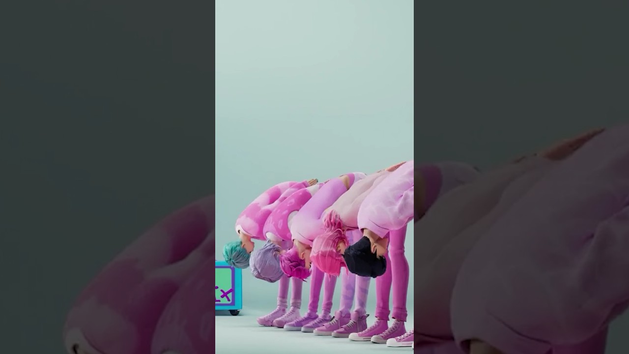 Qui peut se plier comme un Samsung Flip ? KPOP DEMON HUNTERS #shorts #kpopdemonhunters #doublage