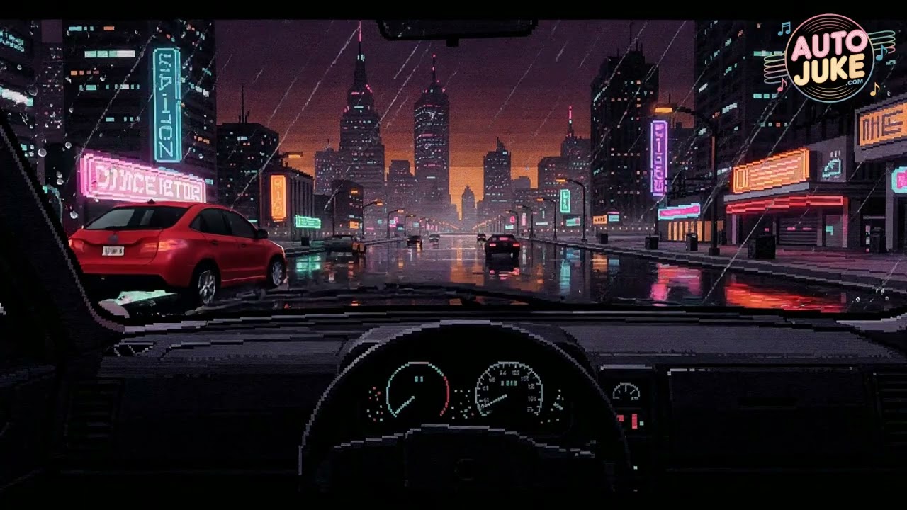 Abstract City - Chill 90s Synthwave Drive