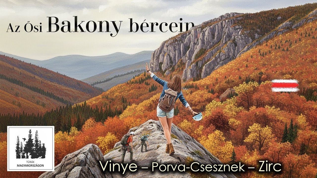 Az ősi Bakony bércein | Vinye - Zirc a piros sávjelzésen