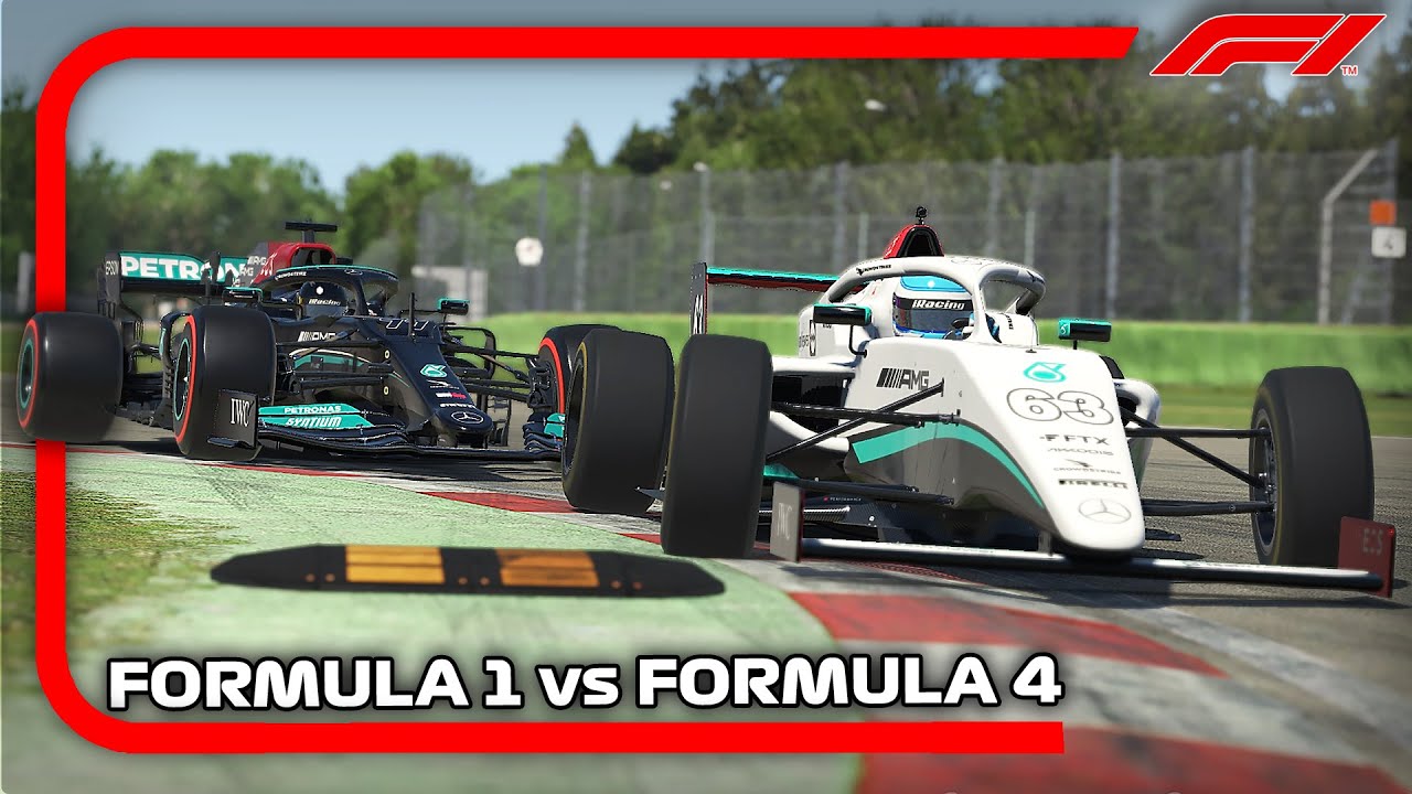 Ultimate Speed Comparison F1 vs. F4 | Imola