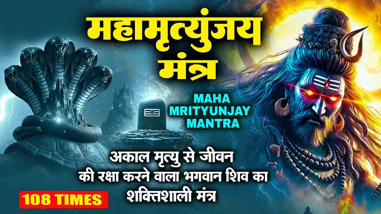 महामृत्युंजय मंत्र 108 बार | सुनें और अपने प्राणों की रक्षा करें
