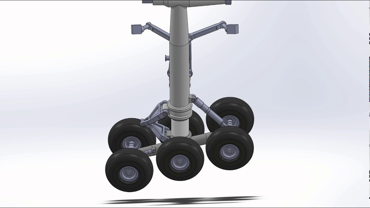 Solidworks Model: 777 Main Landing Gear Assembly