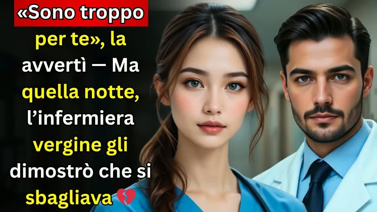 «“Sono troppo per te,” la avvertì — Ma quella notte l’infermiera vergine gli dimostrò il contrar