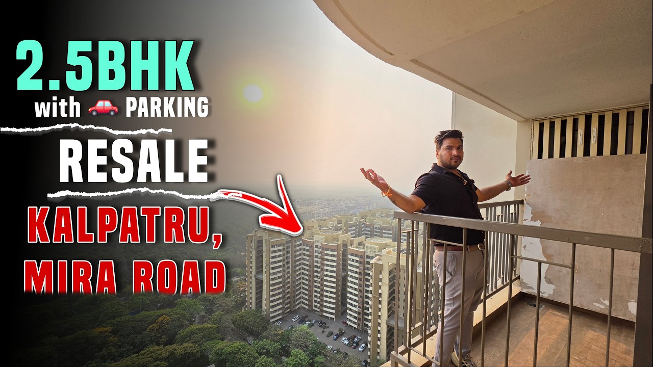 3BHK Urgent Sale At Kalpatru Srishti Mira Road Mumbai | 2.5bhk With Car Park Ready Move OC #kalpatru