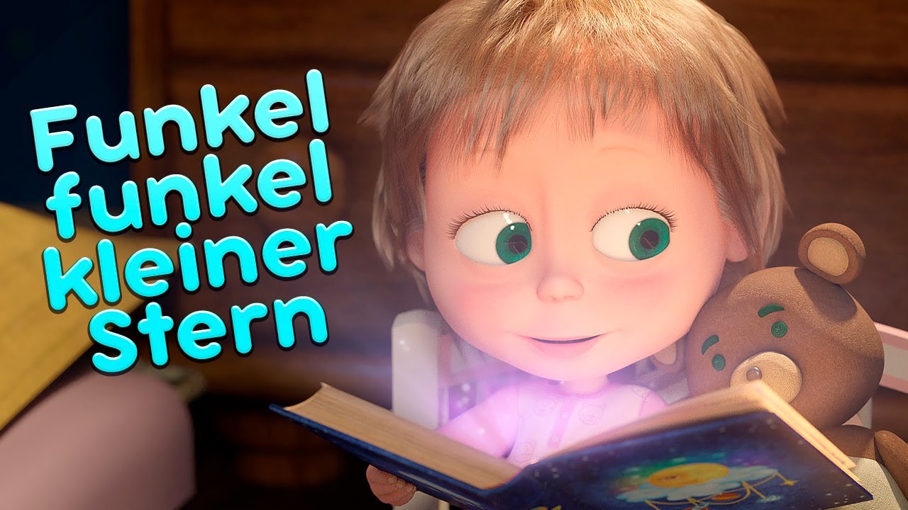 Mascha und der Bär -⭐  Funkel funkel kleiner Stern ⭐  Die Kinderlieder
