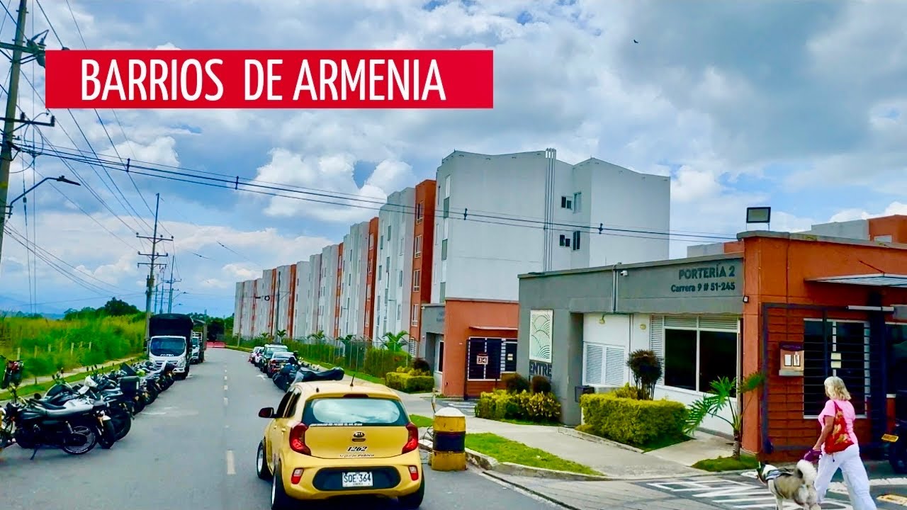 Barrios alrededor del cementerio de Armenia, Quindío 2025