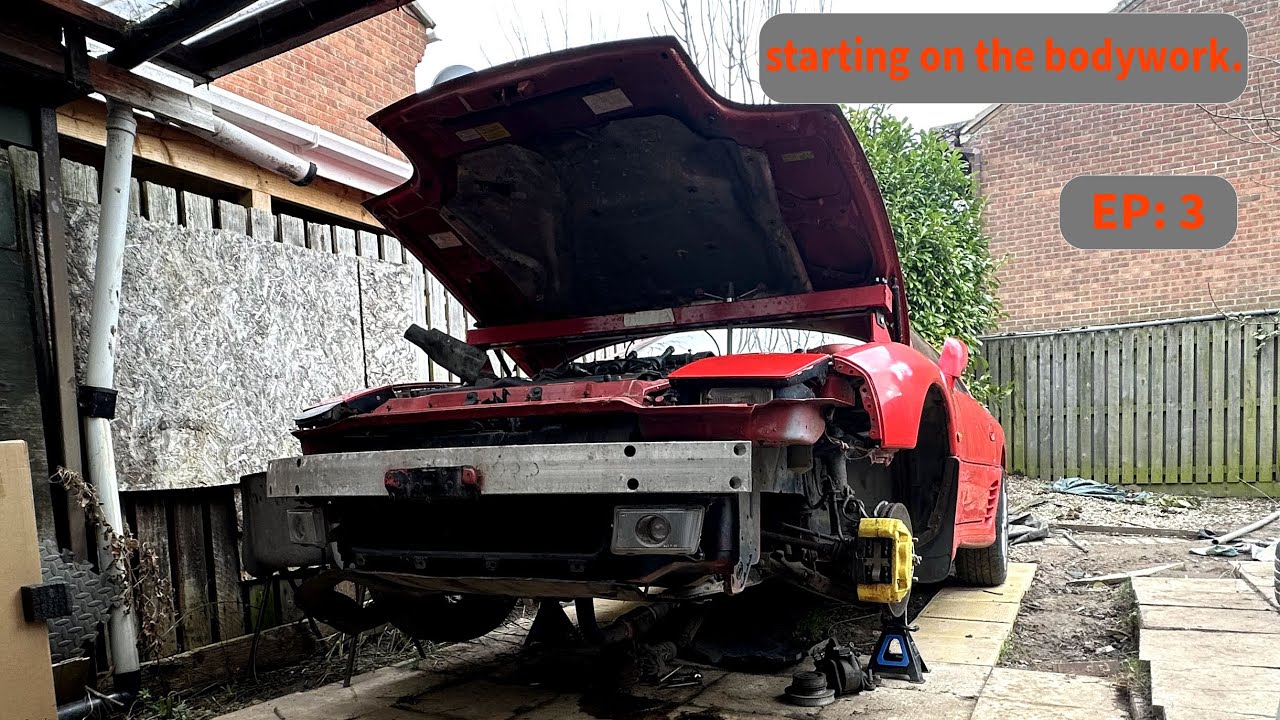 This GTO bodywork needs more work than expected.