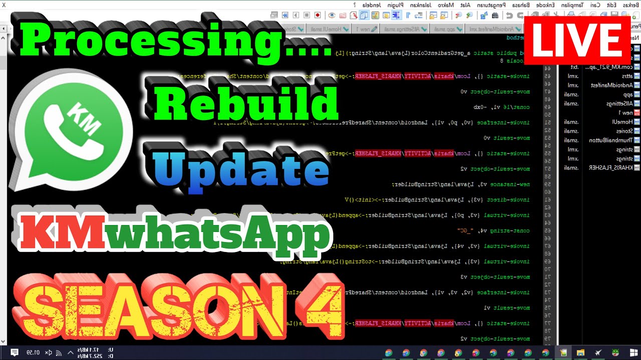 🔴(LIVE) SEASON 4 # PROSES PEMBUATAN KM WHATSAPP base FM WA