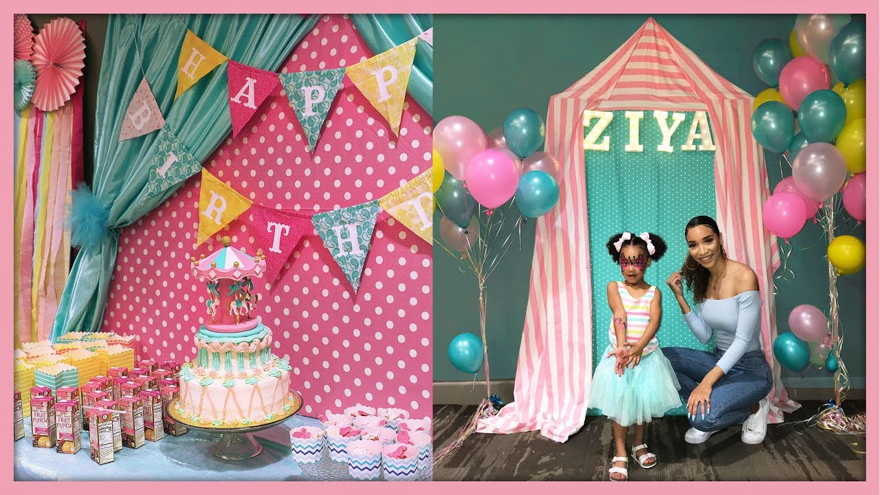 DIY Carnival Birthday Party Decor | 3rd Birthday!