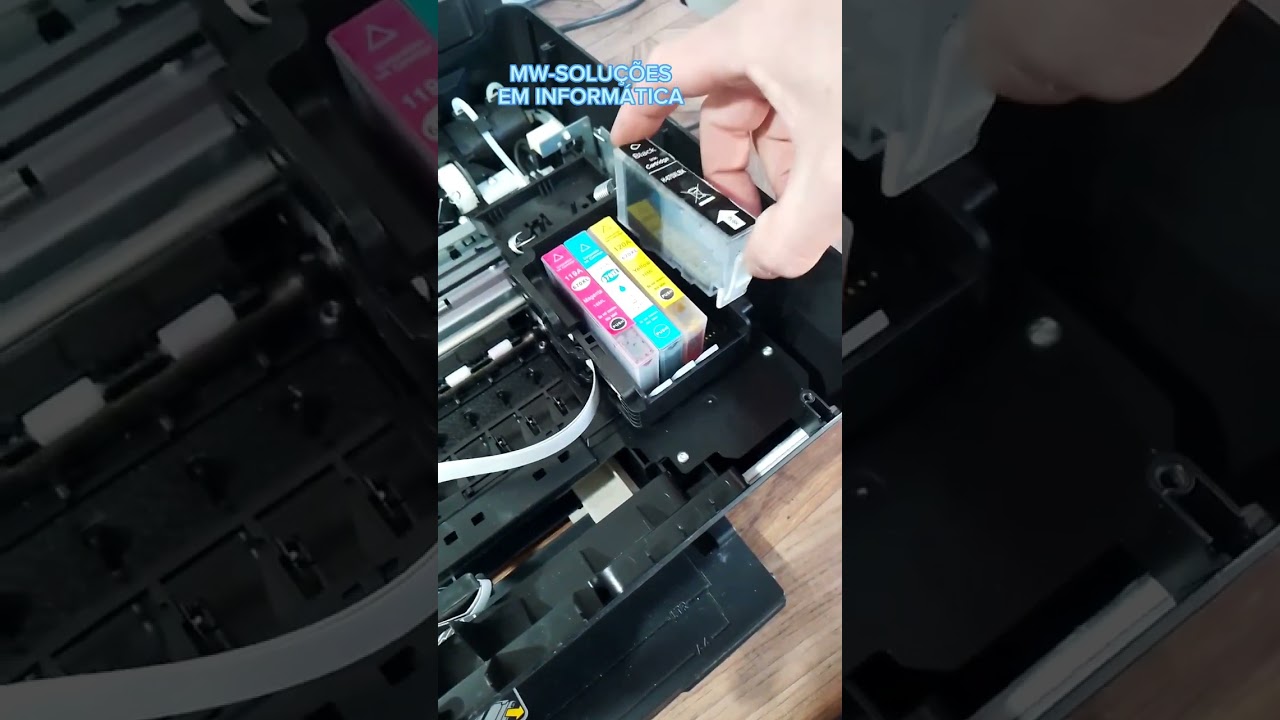 impressora HP  deskjet em estado de erro,carro não movimenta!