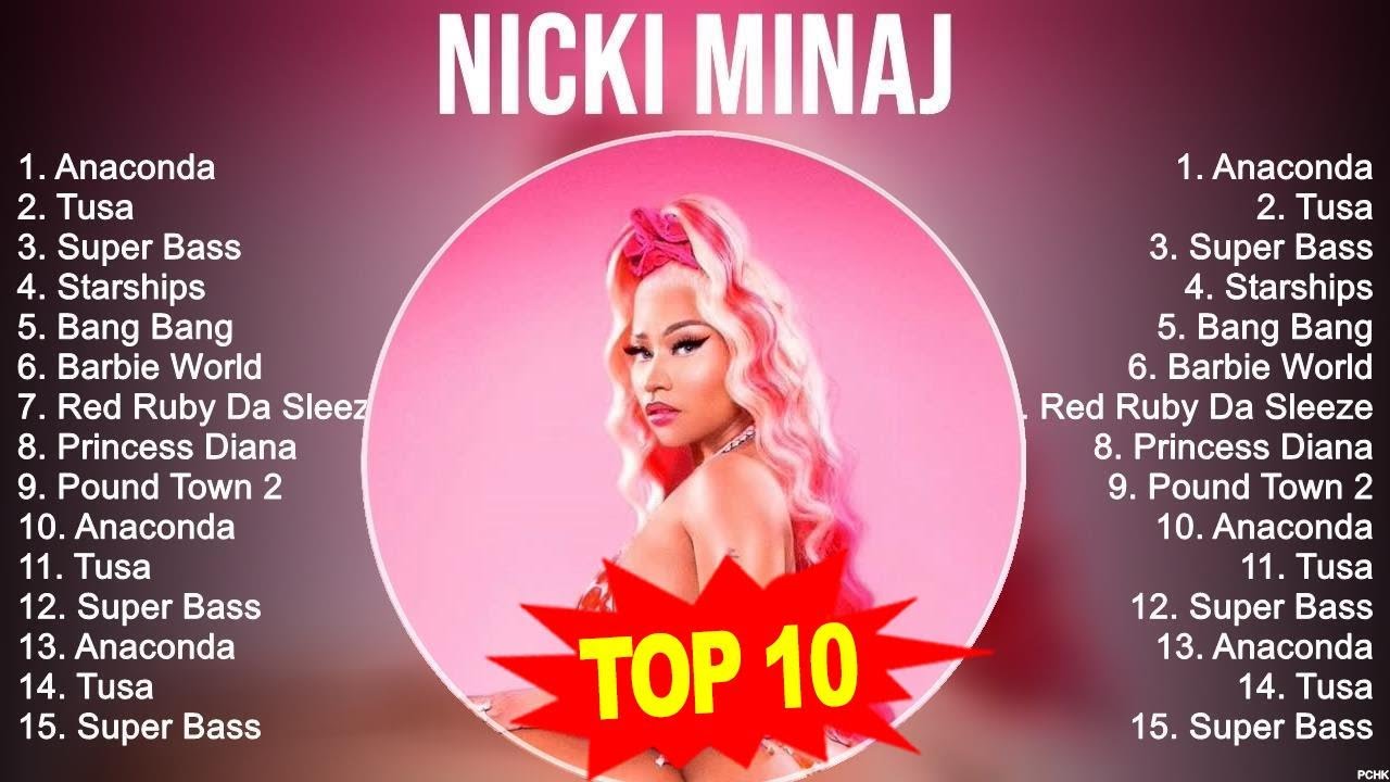 Best Songs of Nicki Minaj full album 2023 ~ Top 10 songs