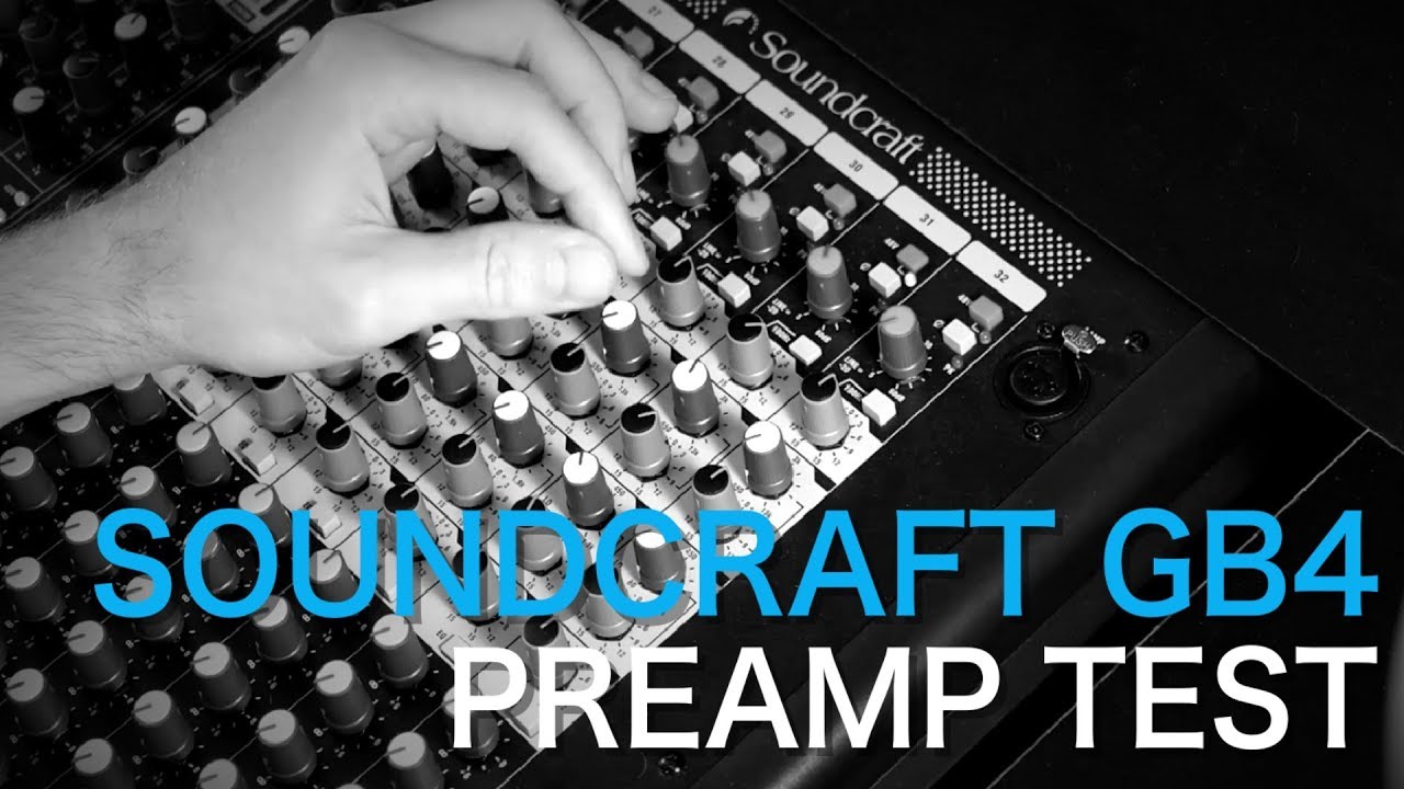 Soundcraft GB4 Preamp & EQ Test - Acoustic Guitar