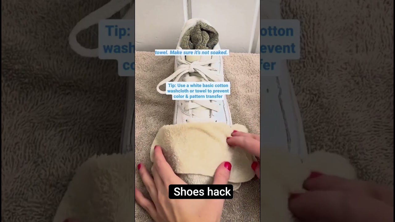 Shoes cleaning 🧼 hack