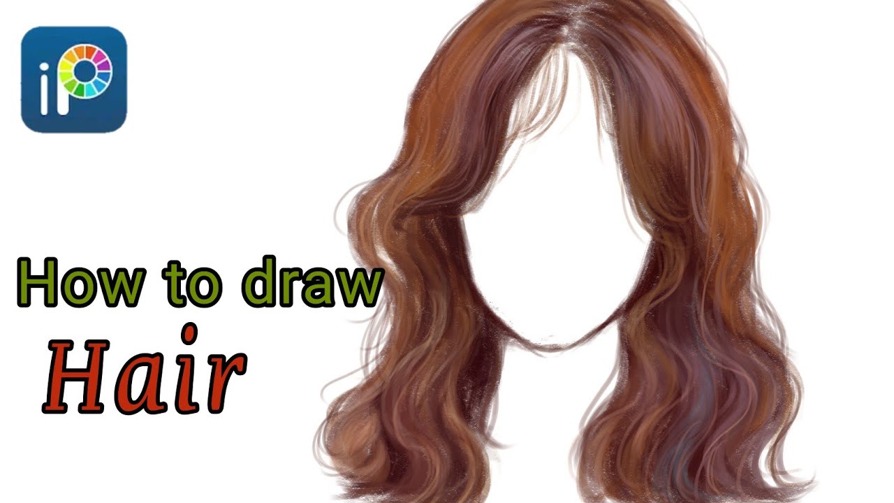 How i draw hair || step by step [ ibisPaintX ] ✨
