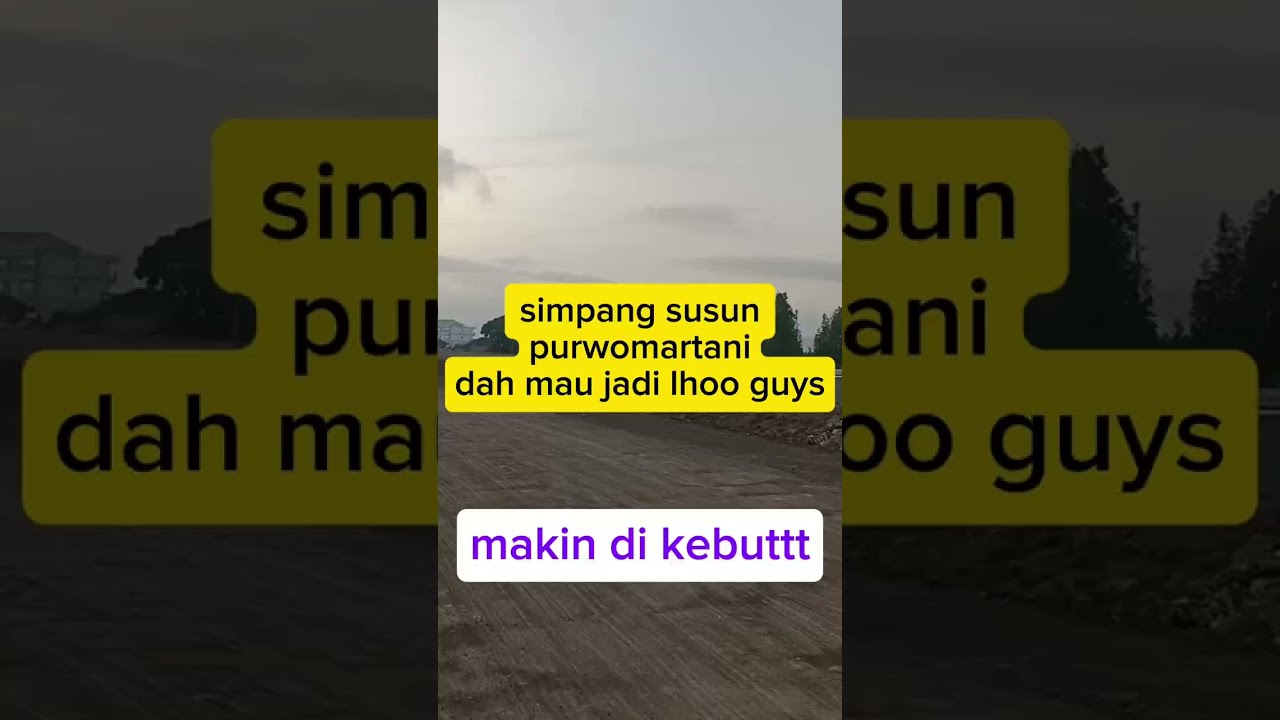 update pembangunan tol solo jogja area simpang susun purwomartani #tolsolojogja #jogjainfo #jogja 