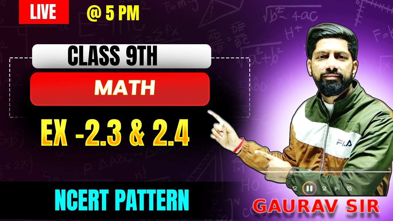 Class 9 math ex -2.3 & Ex -2.4 | Polynomial ex -2.3 & ex 2.4 | Q - 1 to Q -5