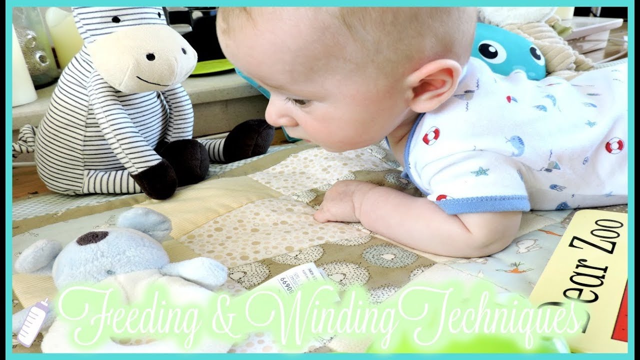 Feeding & Winding Baby One Handed | Just Add Ginger