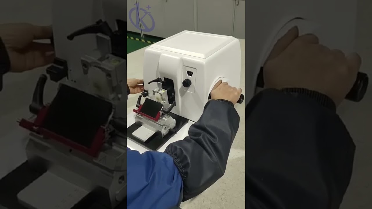 How to install and operate a manual microtome? We show you with Kalstein's Rotary Microtome YR417