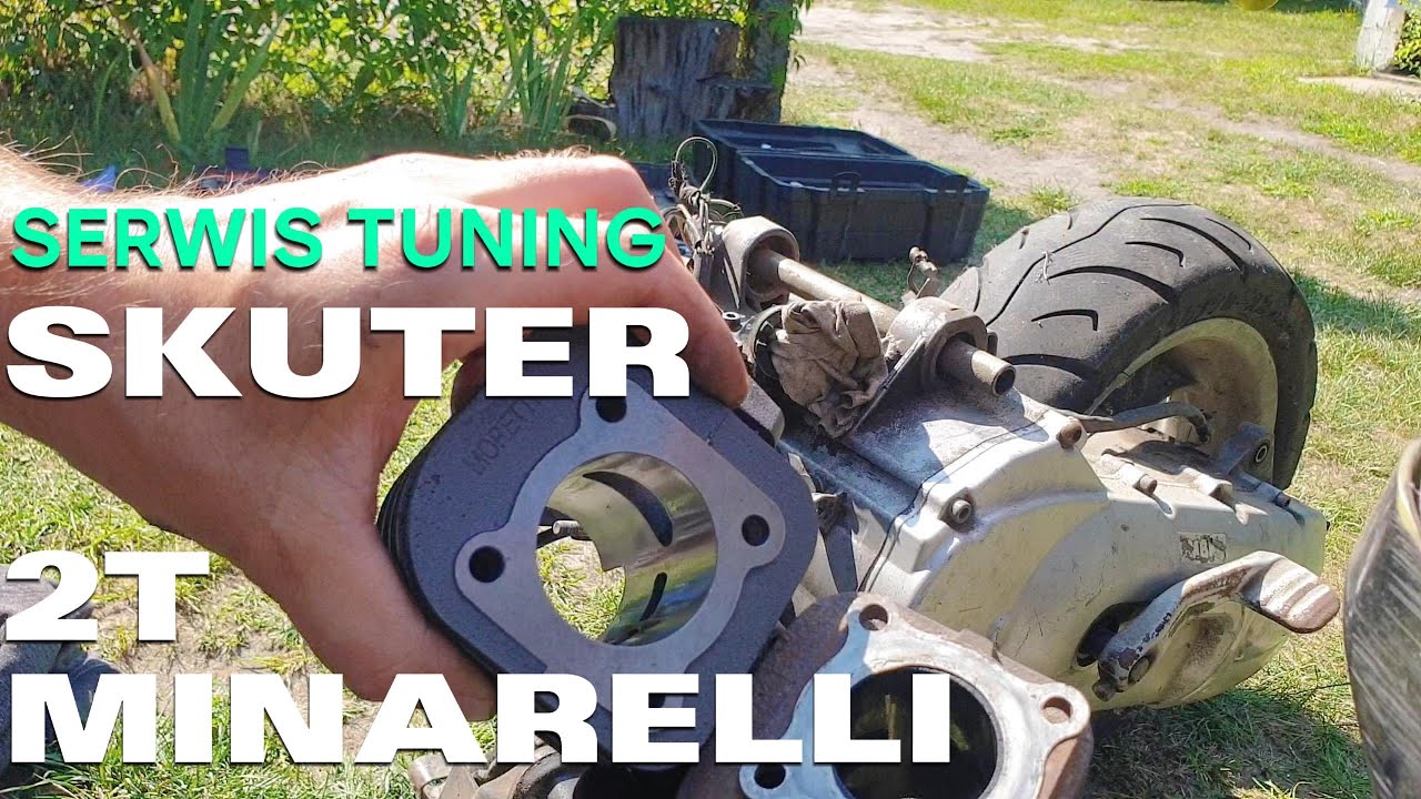 Serwis Tuning wymiana cylindra Skuter 2T Minarelli Yamaha Neos