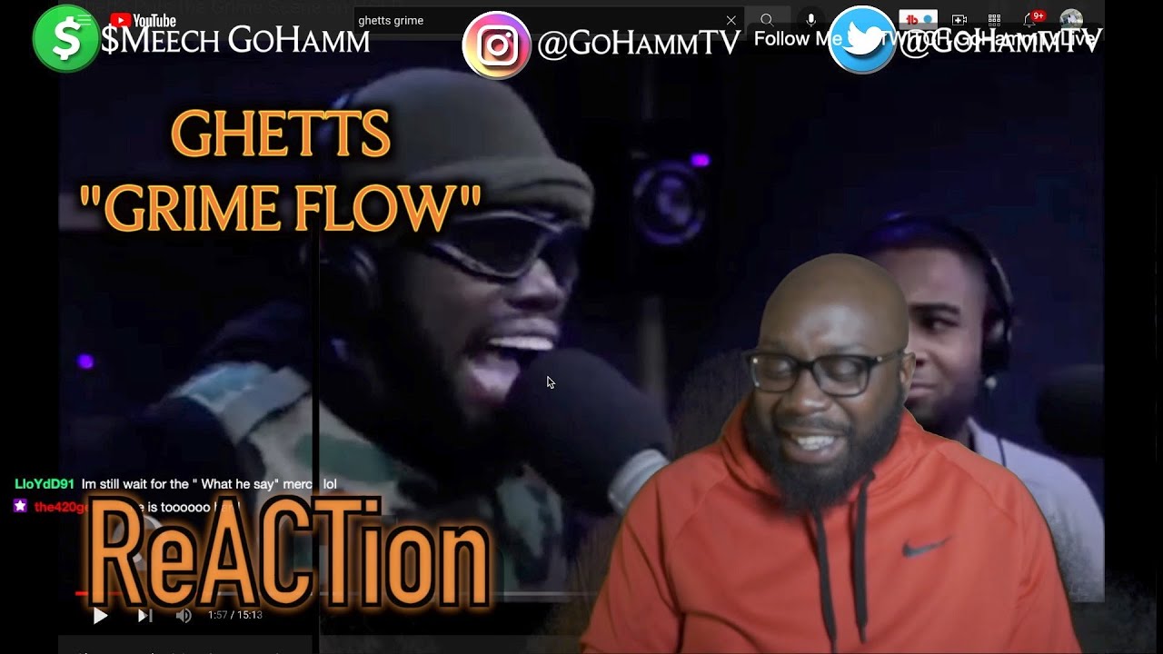 American Reacts | GHETTS - Puts The Grime Scene On Hold [GoHammTV]