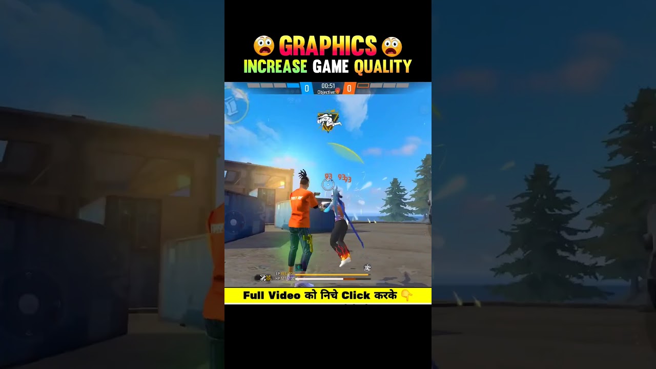 SECRET⚡️Boost Your Free Fire Graphics ⚙️ ( No Lag ) #shorts