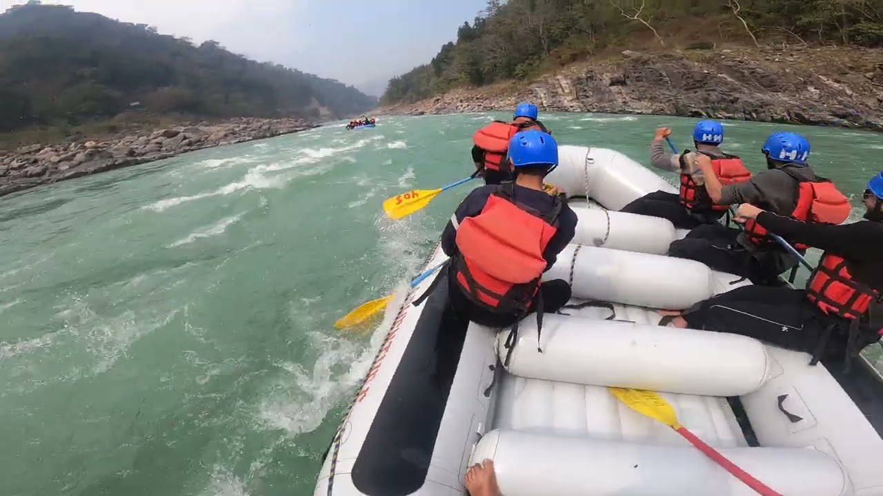 Rafting at Rishikesh 