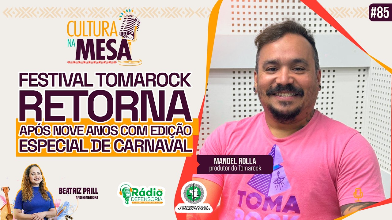 Tomarock volta com espaço para valorização da música e artistas regionais | Cultura da Mesa #85