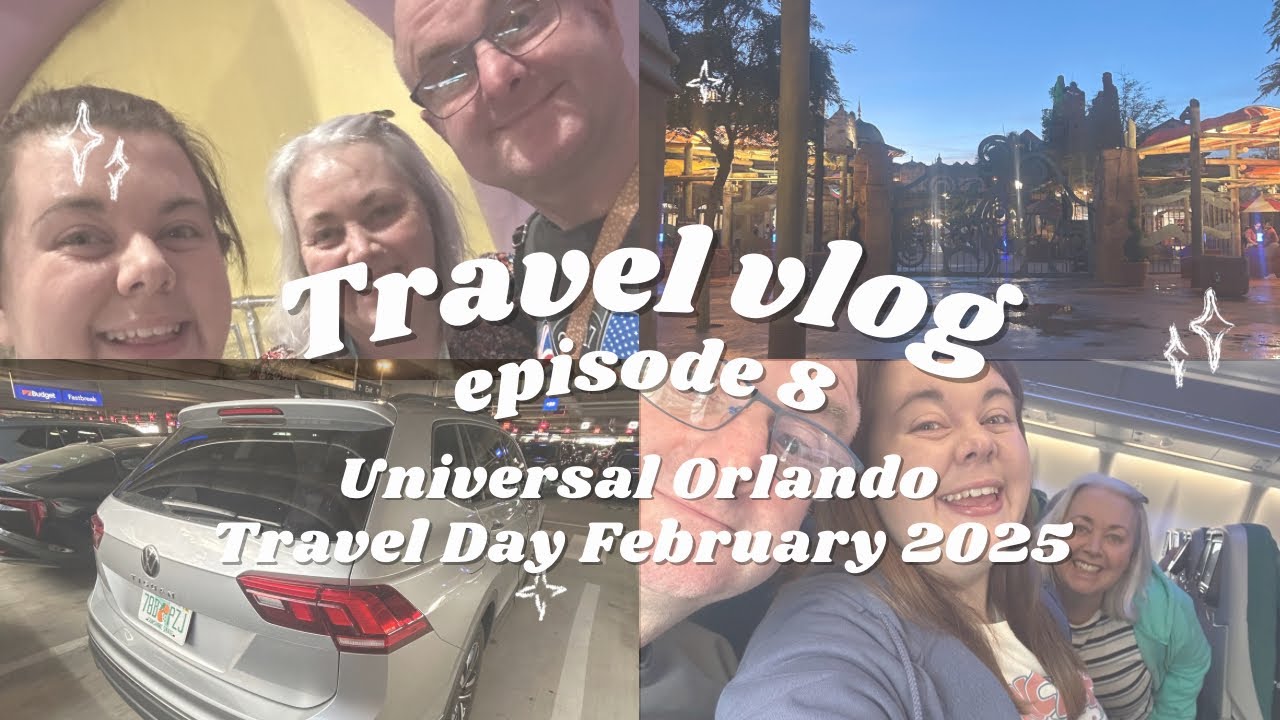 UNIVERSAL ORLANDO ✈️TRAVEL DAY! MCO Terminal C 🛬 Rosen Inn Pointe Orlando 🏨Islands of Adventure🎢