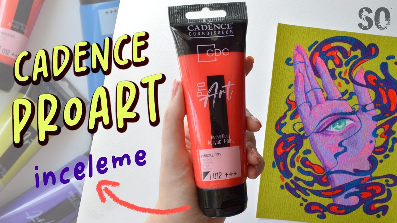 Cadence ProArt Akrilik Boya Deniyoruz: İlk Bakış & Derinlemesine İnceleme | SO&trade;