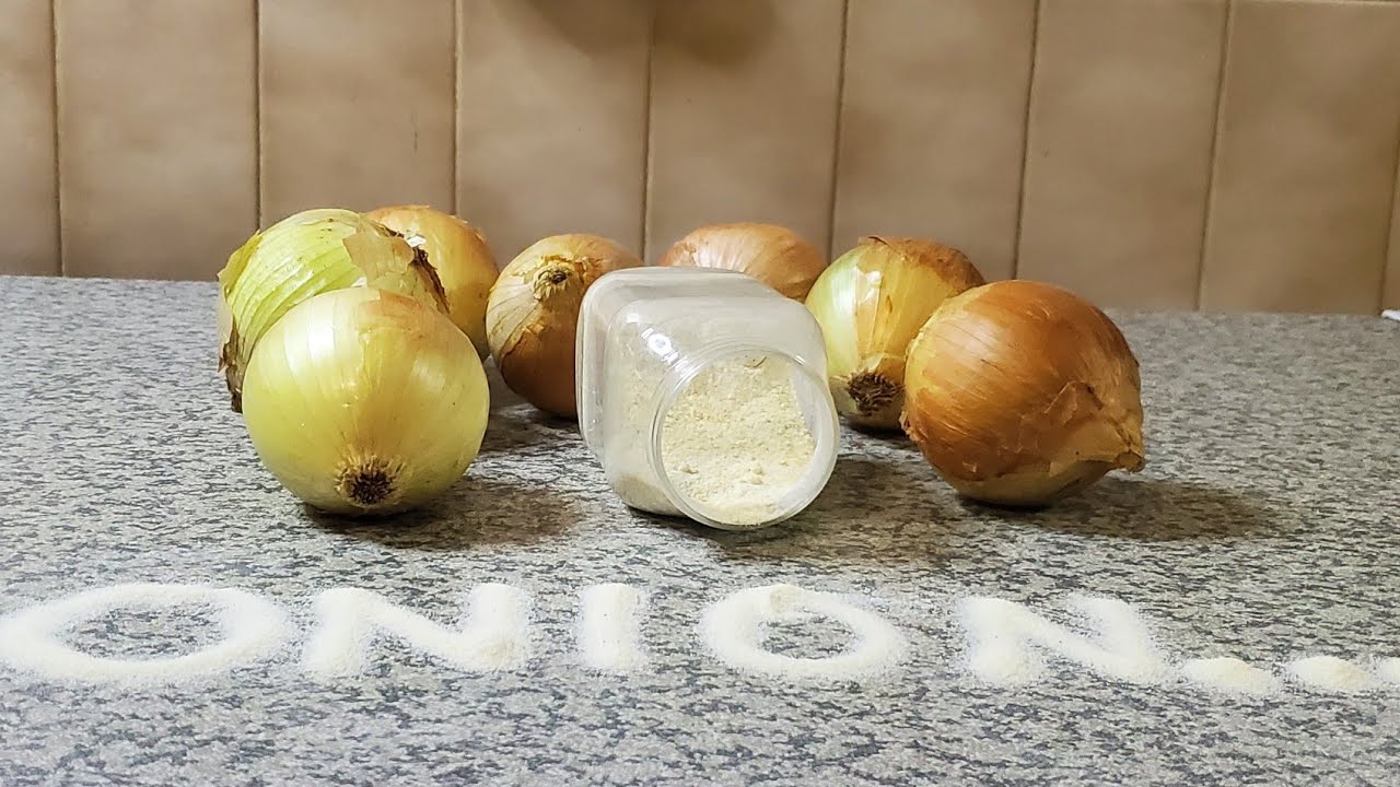Flavourful home-made onion powder | Story of how I got a food dehydrator at a give-away price!!!