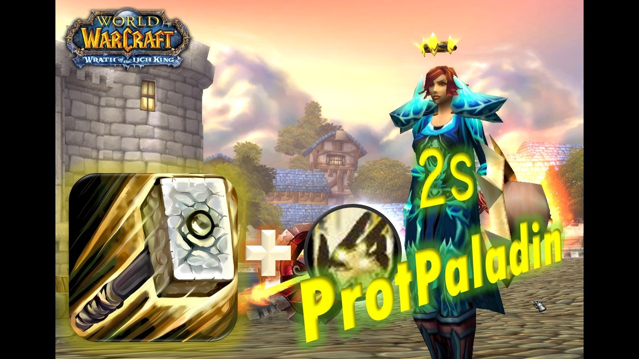 Prot Rsham 2c Solo 3.3.5 #1 World of Warcraft Circle [Arena 2x2] [1500 MMR LOW] Random