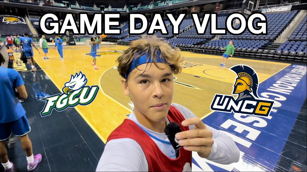 D1 Athlete Day In The Life! (Game 1)