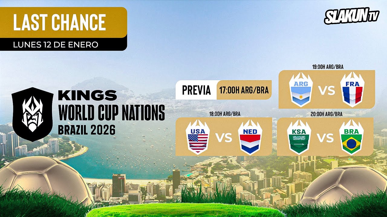 Kings World Cup Nations 2026 | LAST CHANCE | #SLAKUNTV