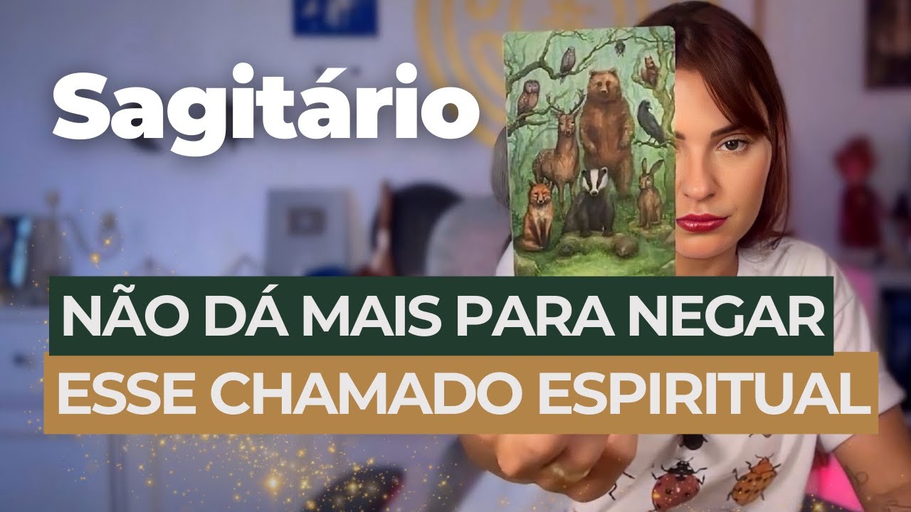 SAGITÁRIO ♐️: A ESPIRITUALIDADE TE ESCOLHEU! A MISSÃO COMEÇA AGORA