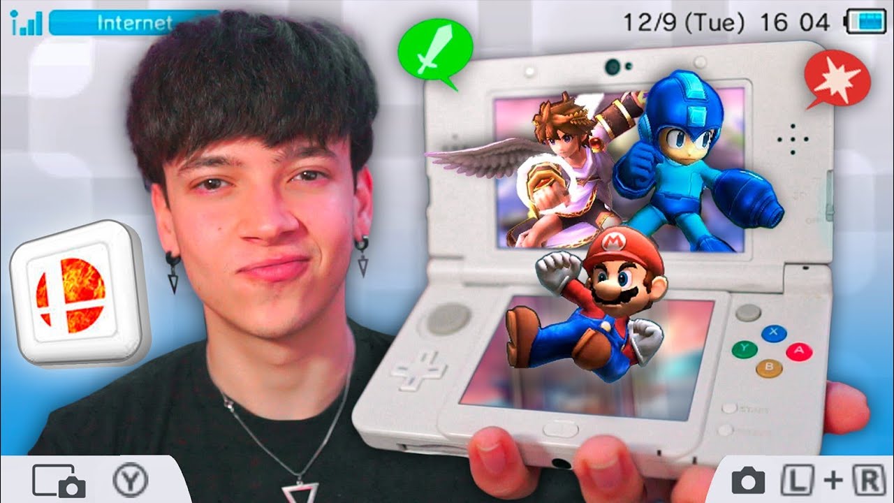 Volví a SUPER SMASH BROS para 3DS en 2026.