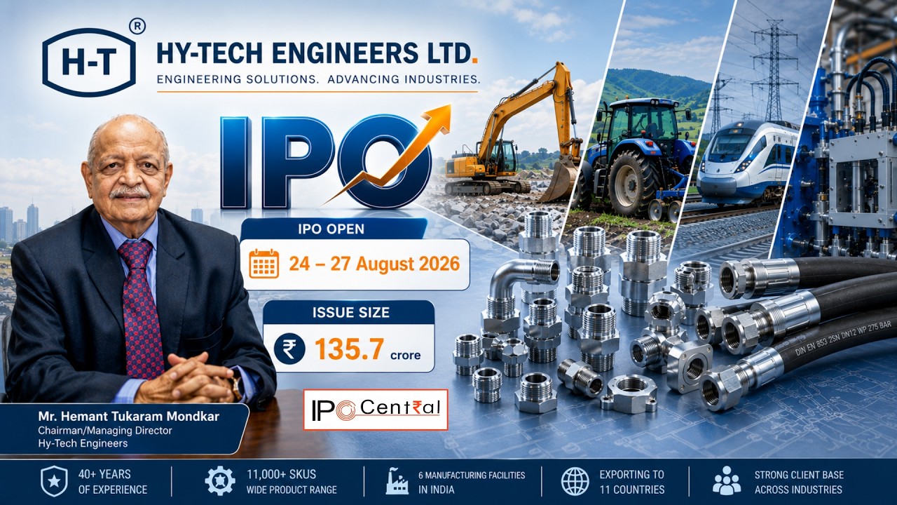 Hy-Tech Engineers IPO | Exclusive Interview with Mr. Hemant Mondkar