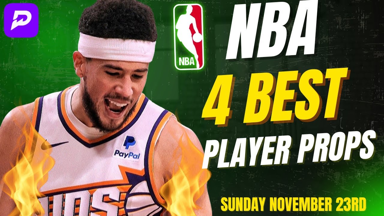 NBA PRIZEPICKS TODAY | 4 BEST PLAYER PROPS | SUNDAY | 11/23/2025 | NBA BEST BETS