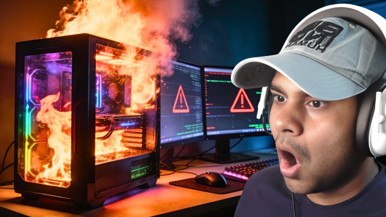 MY GAMING PC GOT DAMAGED OVERNIGHT 😨| GAMING CAFE SIMULATOR | ZIAWRAP GAMING